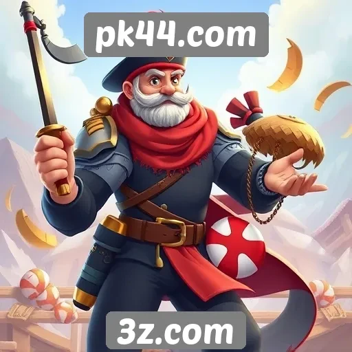 Exploração dos jogos disponíveis no pk44.com